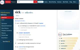 The Sick Stag website