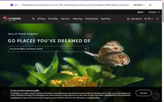 Airport Lounge website
