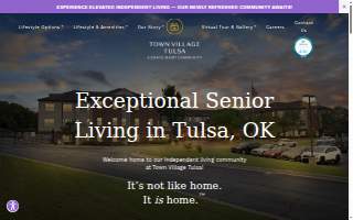 Town Village Tulsa website