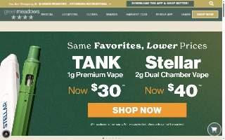 Greens Heating & Air Conditioning website