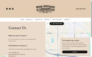 Wood Brothers Trucking LLC DBA Wood Brothers Trucking & Construction website