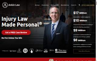 Ankin Law of Chicago website