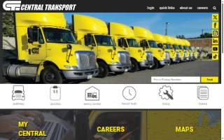 Central Transport of Sioux Falls website