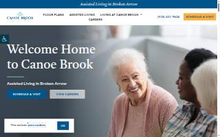 Canoe Brook of Broken Arrow website