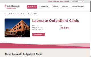 Laureate Outpatient Clinic website