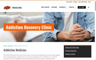 OSU Addiction Recovery Clinic website