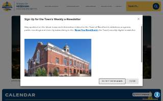 Needham Chiropractic website