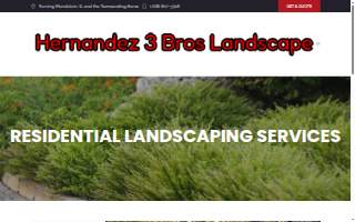 Landscaping Unlimited website