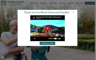 Amberwoods of Farmington website