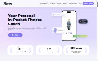 FitMe Wellness website