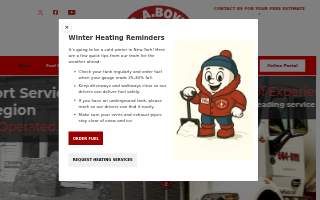 Bove's Auto Repair website