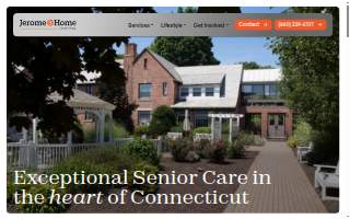 Jerome Home & Arbor Rose website