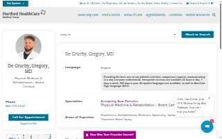 Gregory de Gruchy, MD website