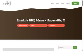 Sharko's BBQ website