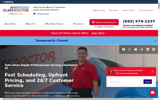 Glass Doctor Auto of Charleston website