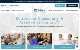 Arbors of Hop Brook website