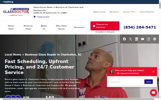 Glass Doctor Home + Business of Charleston and Summerville website