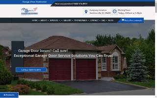 All About Garage Doors & More, LLC website