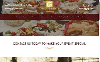 Goeglein's Catering website