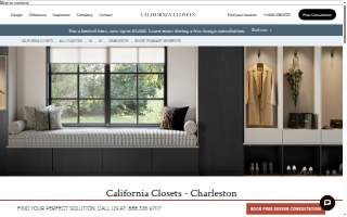 California Closets - Charleston of Mt Pleasant website