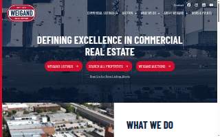 Weigand Construction of Fort Wayne website