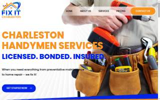 Fix It Charleston Handyman Services website