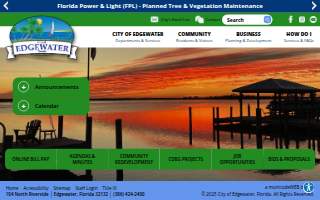 The Edgewater Hotel website