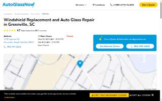 Auto Glass Now website