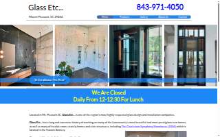 Glass Etc.... website