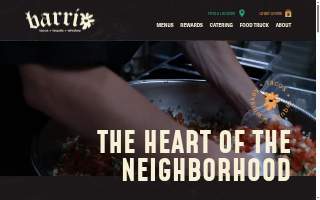 Barrio - South Bend website