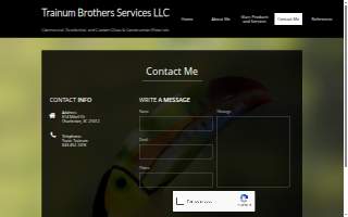 Commercial, Residential, and Custom Glass & Construction Materials website