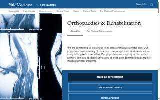Center for Musculoskeletal Care - North Haven website