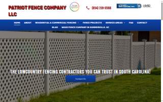 Patriot Fence Company LLC website