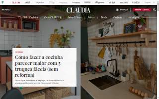 Claudia's Beauty Salon website