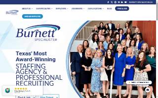 Burnett Advisors website