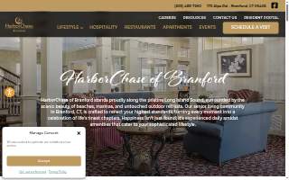 HarborChase of Branford website
