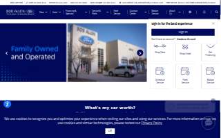 Bob Allen Ford website