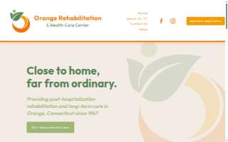 Orange Health Care Center website