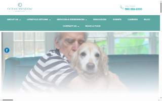 Ocean Meadow Senior Living & Memory Care website