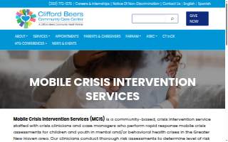 Clifford W Beers Crisis Services website