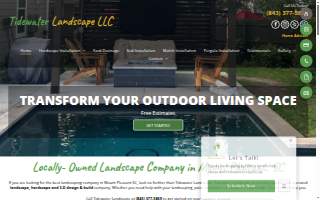 Tidewater Landscape, LLC website