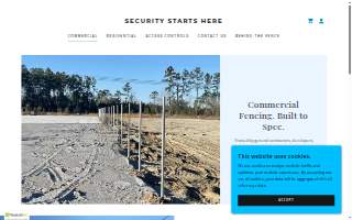 Stone Castle Commercial & Residential Fence Company website