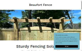 Beaufort Fence website