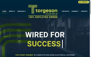 Torgeson Electric website