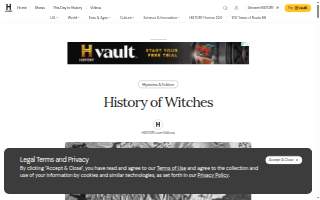 Witches Brew website