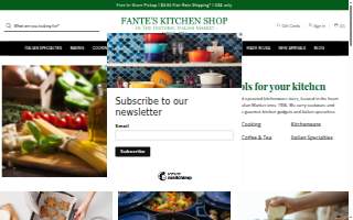 Fante's Coffeehouse And Private Label Coffee Roasters website