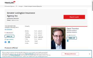 Greater Lexington Insurance Agency, Inc. website