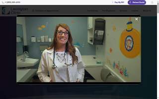 Lexington Clinic website