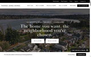 TJH Construction website
