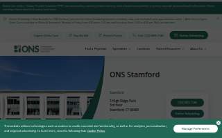 Orthopaedic Neurosurgery Specialists in Stamford website